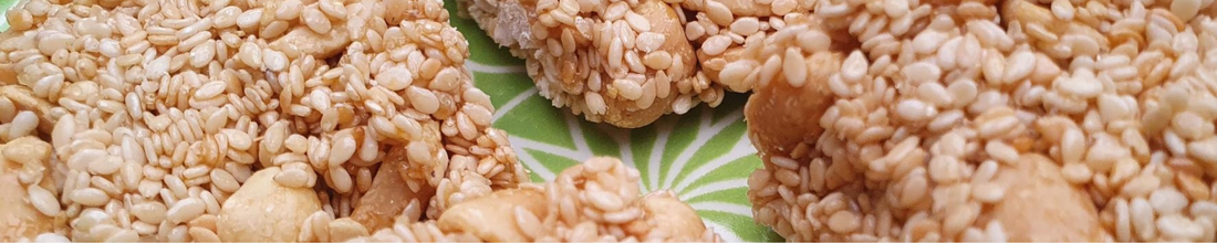 Mum's Sesame Nut Bar (Pastellaki) | Recipe