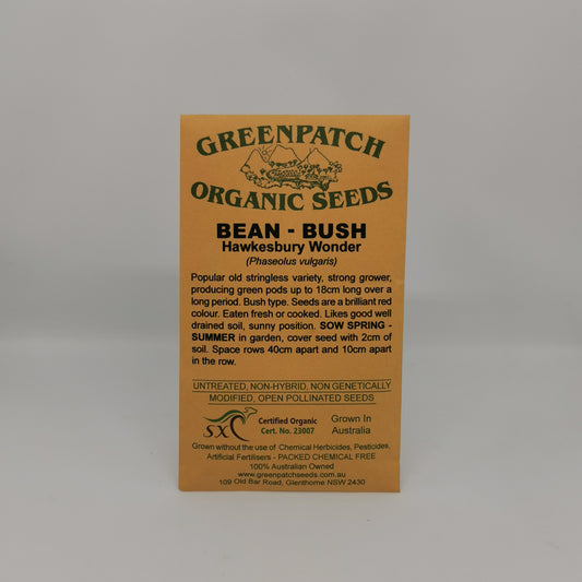 Bush beans - Seed Packet