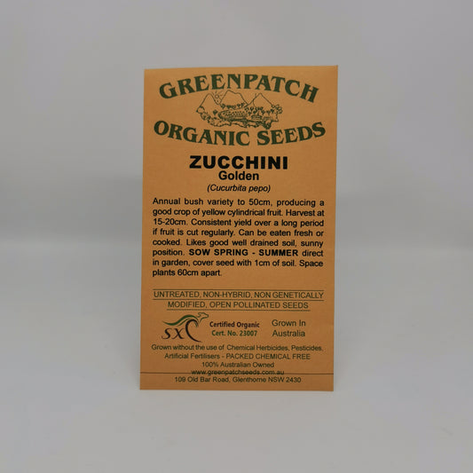 Zucchini Seeds (Golden)