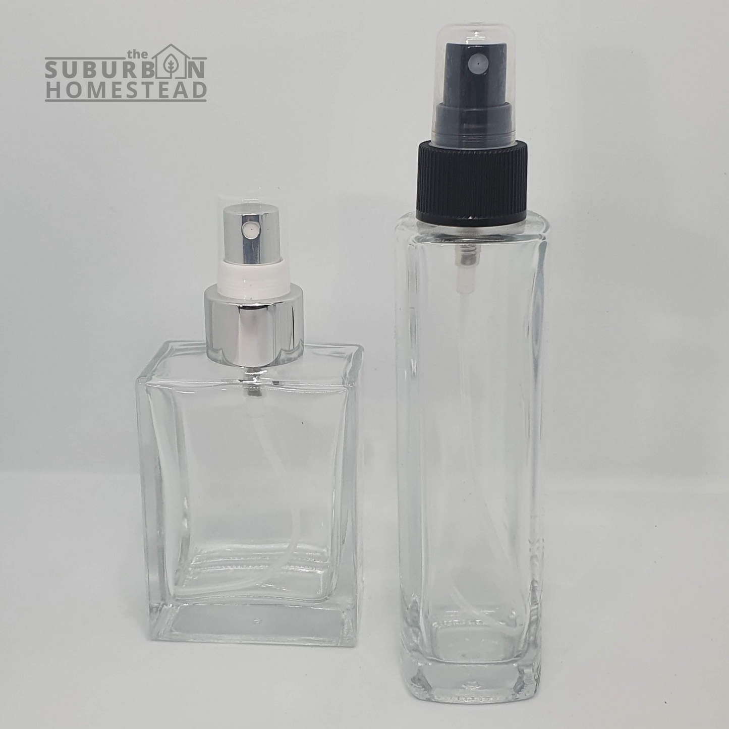 DIY Perfume - Clear Glass Spray Bottles (100ml)