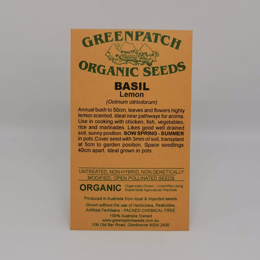 Basil (Lemon) Seeds