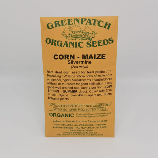 Corn Maize (Silvermine) Seeds