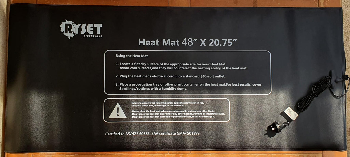 Heat Mat (2 sizes) & Thermostat