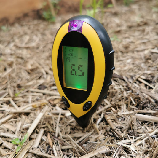 4-IN-1 Soil Survey Meter - Light, Temperature, Moisture, pH