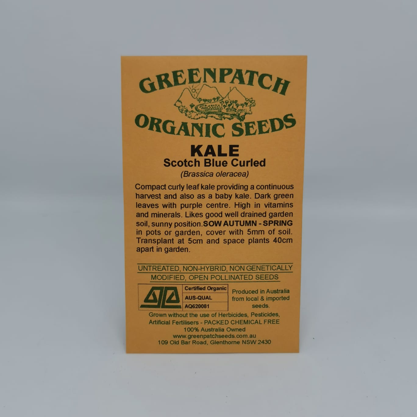 Kale (Scotch Blue Curled) Seeds