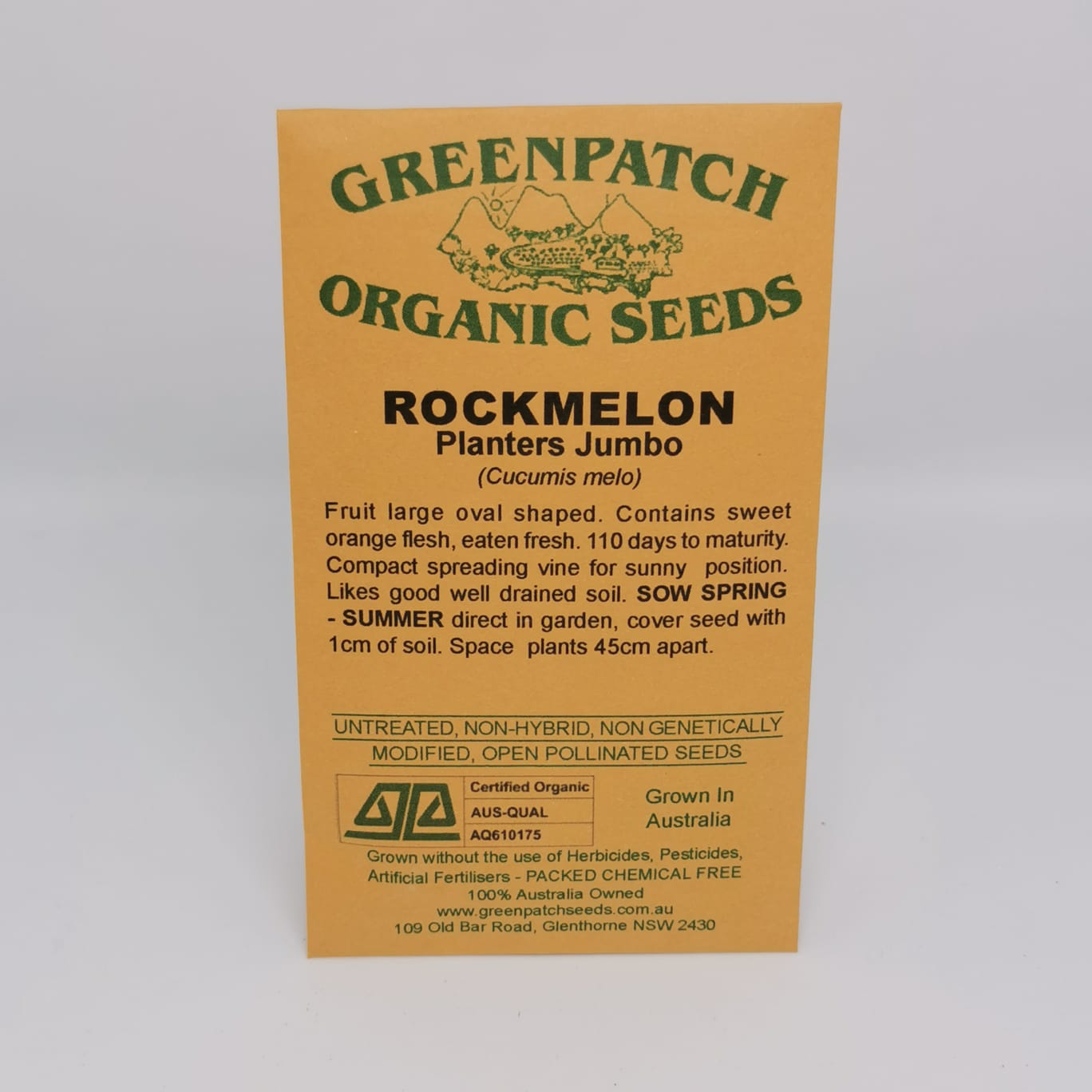 Rockmelon (Planters Jumbo) Seeds