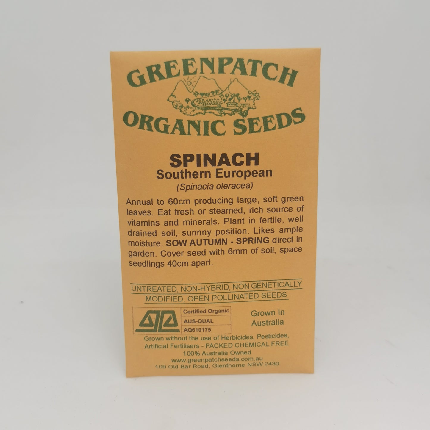 Spinach (Southern European) Seeds
