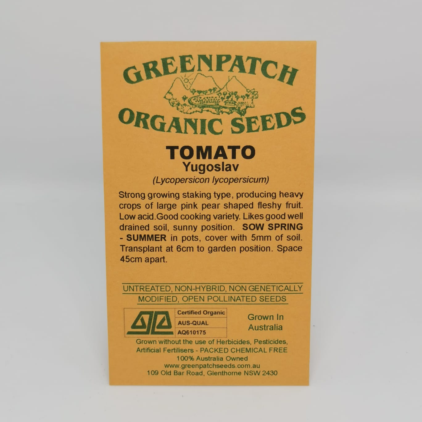 Tomato (Yugoslav) Seeds