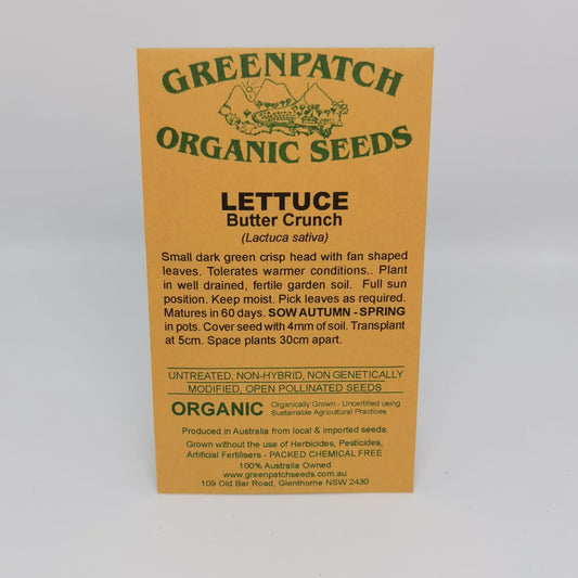 Lettuce (Buttercrunch) Seeds